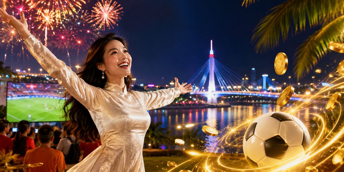 Người dùng mặc áo dài theo dõi kết quả cá cược bóng đá tại Cần Thơ